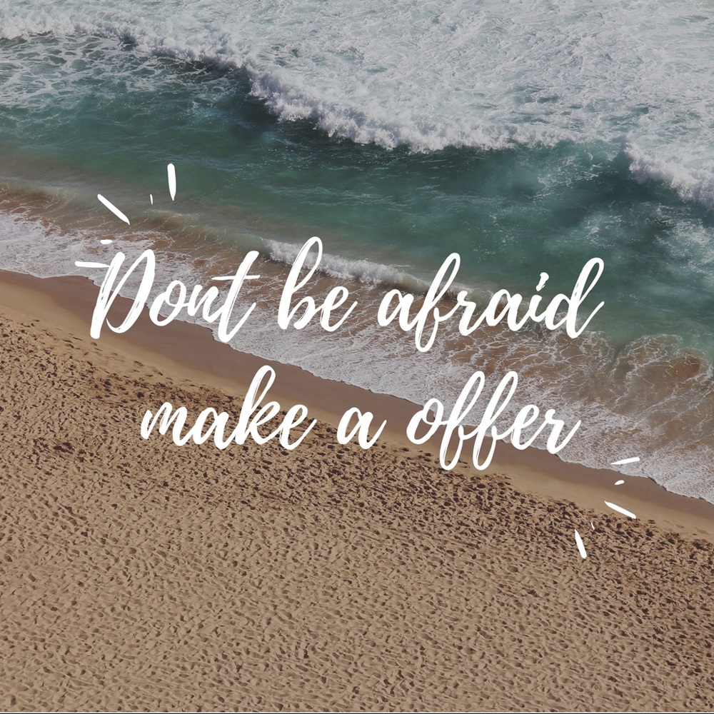 I’m accepting offers